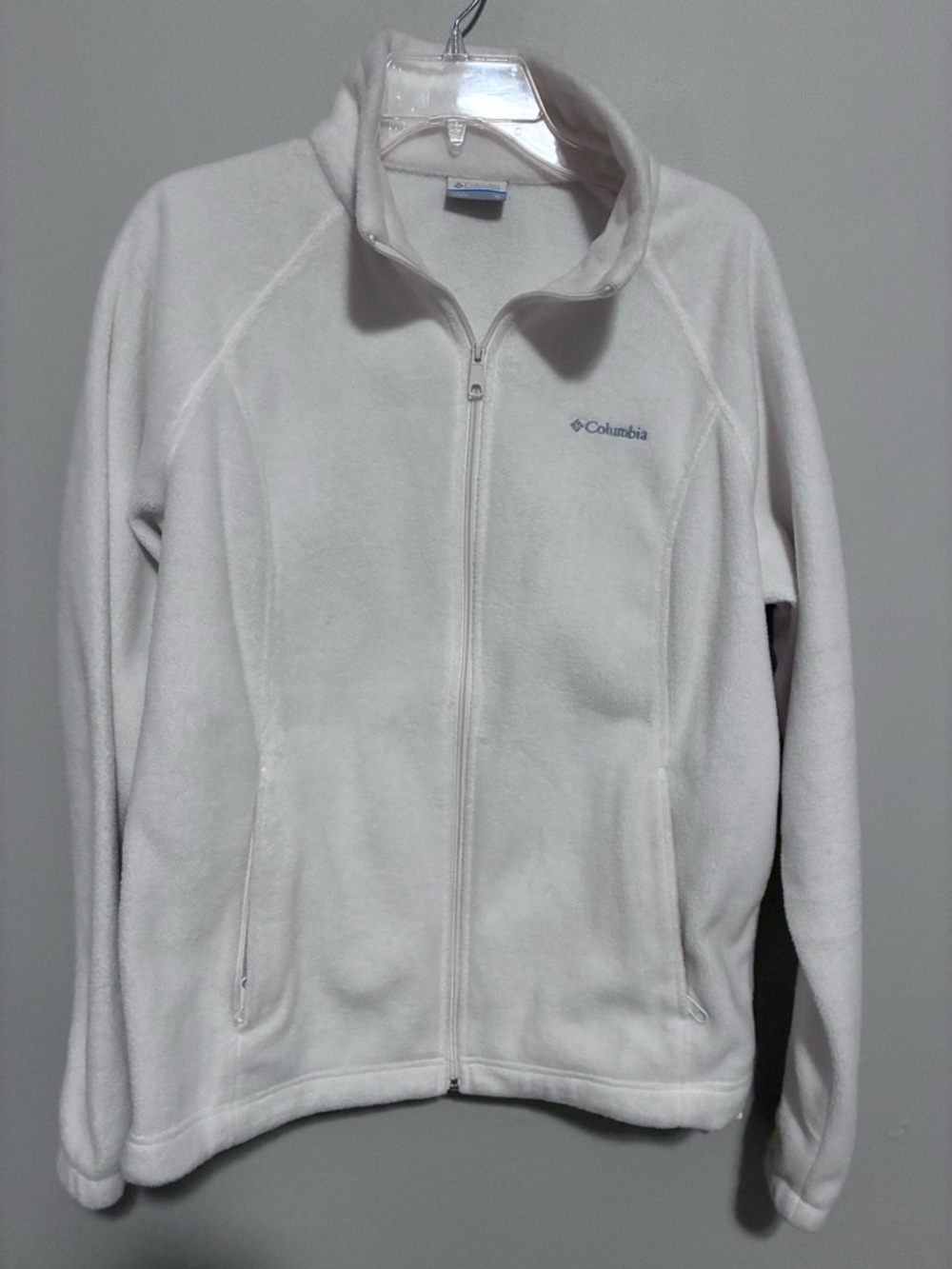 Columbia Women’s Off-white Full-Zip Fleece Jacket